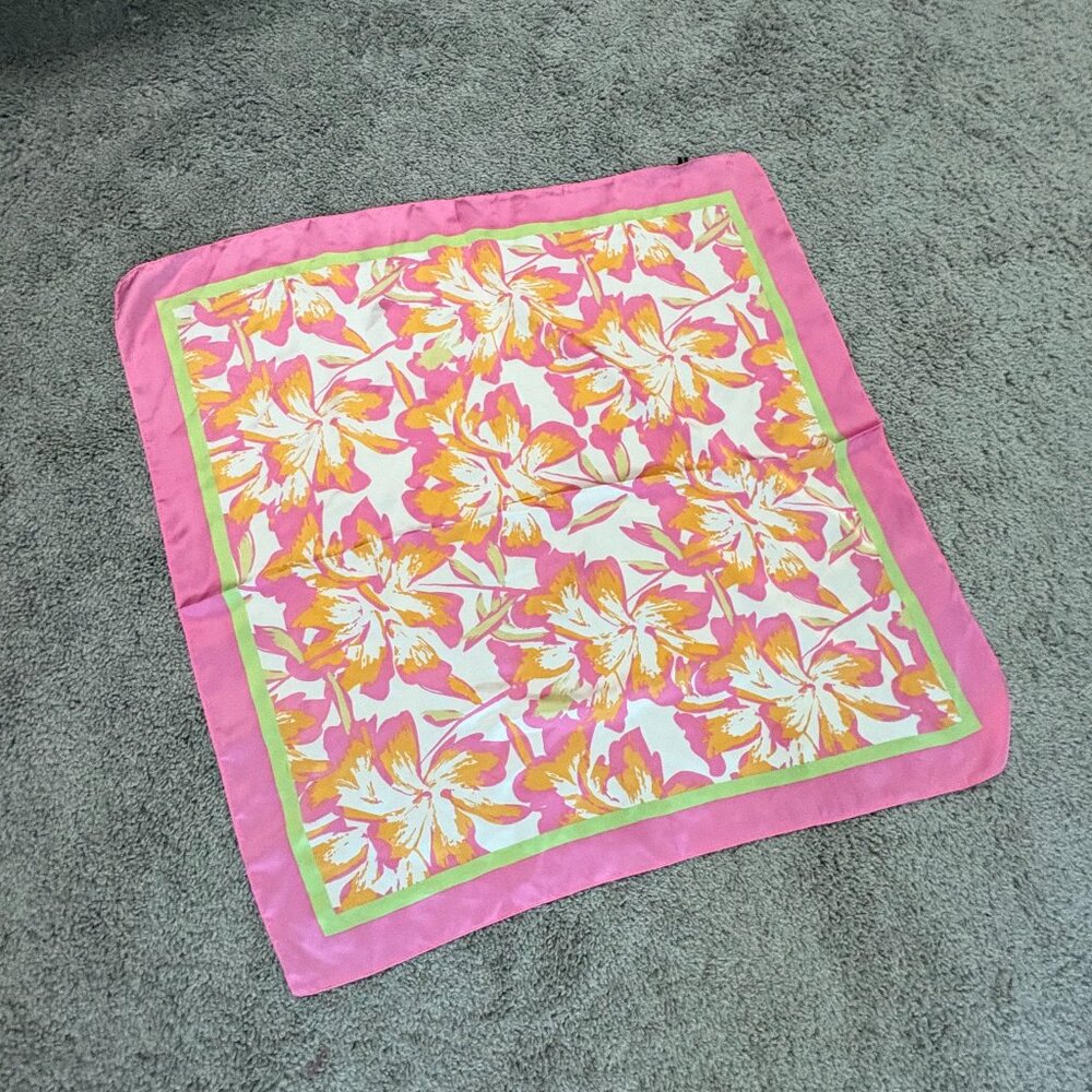silk hair scarf